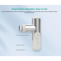 Kica Mini 3 Massage Gun – Portable Massager for Muscle Recovery, Ultimate Relaxation & Compact Design, 1100mAh Battery