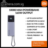 Xiaomi 165W Super Fast Charge 10000mAh Powerbank | Built-in USB-C Cable | Tablet Laptop Charger (6Months)