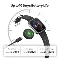 Amazfit Active 2 Square Fitness Smartwatch | 1.75" AMOLED Sapphire Glass Display | 160+ Workout HYROX Modes | 5 ATM