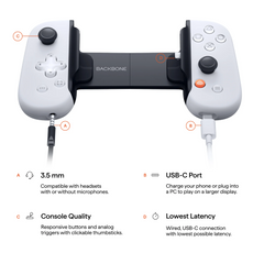 Backbone One PlayStation® Edition for iPhone 15 & Android - USB-C (2nd gen)