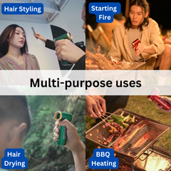 KiCa Jetfan 2 (Kit Version) | Portable Fan | Vacuum Cleaner | Hair Styling | Inflate & Deflate