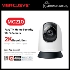 MERCUSYS MC210 Pan/Tilt Home Security Wi-Fi Camera Smart Detection