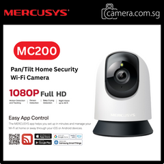 MERCUSYS MC200 Pan/Tilt Home Security Wi-Fi Camera Smart Detection