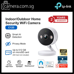 Tapo 2K+ QHD Magnetic AI Function CCTV Wireless Camera WiFi Camera|C125/C120/C110/TC60
