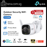 TP-Link Tapo Outdoor Security Camera Series | C325WB / C320WS / C310 | Full HD, Night Vision, IP66 Weatherproof