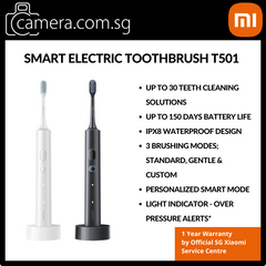 Xiaomi T501 Smart Electric Toothbrush | 30 Custom Cleaning Solutions | Up to 150 days Battery Life | Smart App Control