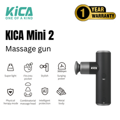 Kica Mini 2 Massage Gun – Portable Massager for Muscle Recovery, Ultimate Relaxation & Compact Design, 1100mAh Battery