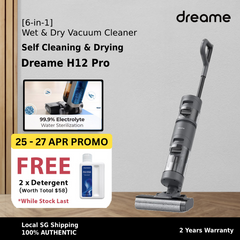 [Local SG Stock]Dreame H12 Pro Wet and Dry Cordless Vacuum Cleaner