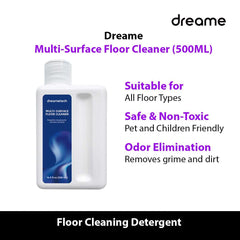 Dreame Detergent Multi-Surface Floor Cleaner Cleaning Solution For H11 / H11 Max / H12 / H12 Pro / M12 - 500ML