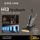 Dreame H13 FlexReach Wet and Dry Cordless Vacuum Cleaner | Deodorant Odor Suppression | Hair Tangle Cutter