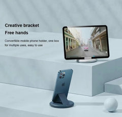 Digital 5 in 1 Storage Box| Card Pin Holder| Multifunctional 60W Cable| SIM Card Slot| Phone Holder