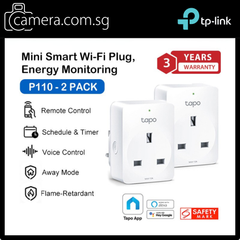 TP-Link Tapo Smart Plug Series | P110 / P100 | 1-Pack / 2-Pack / 4-Pack | Energy Monitoring & App Control