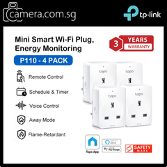 TP-Link Tapo Smart Plug Series | P110 / P100 | 1-Pack / 2-Pack / 4-Pack | Energy Monitoring & App Control