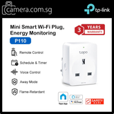 TP-Link Tapo Smart Plug Series | P110 / P100 | 1-Pack / 2-Pack / 4-Pack | Energy Monitoring & App Control