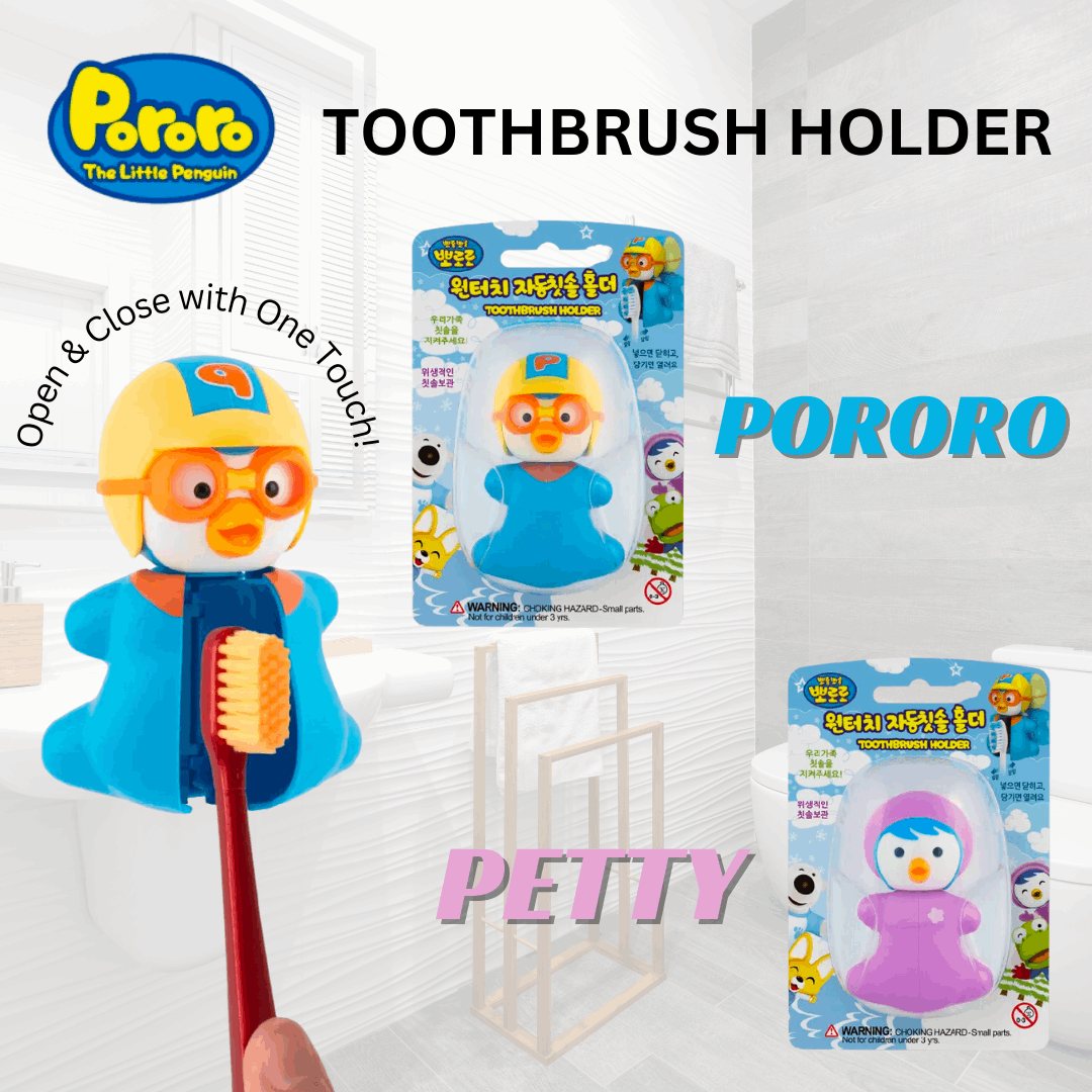 Flipper Pororo Kids Toothbrush Holder