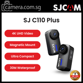 SJCAM C110+ Action Camera 4K | Dual Anti Shake | F1.8 Large Aperture