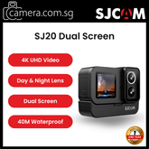 SJCAM SJ20 Dual Lens Action Camera | 4K UHD | Dual Screen | WiFi