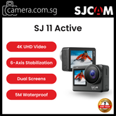 SJCAM SJ11 Active 4K Action Camera | Dual Touch Screen | Ultra HD Recording