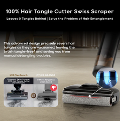 Dreame H13 FlexReach Wet and Dry Cordless Vacuum Cleaner | Deodorant Odor Suppression | Hair Tangle Cutter