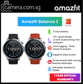Amazfit Balance 2 Smartwatch | 1.5" AMOLED Display | 10 ATM | 170+ sports modes | Food Logging | 25 movements