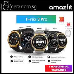 Amazfit T-Rex 3 Pro Fitness Smartwatch | | BioCharge | 170 Sports Modes