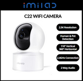 IMILAB 2.5K C21 Home Security Camera (3 Years Warranty) Works with Google Home and Amazon Alexa