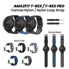 Amazfit T-Rex Pro Canvas Nylon / Nylon Loop Strap