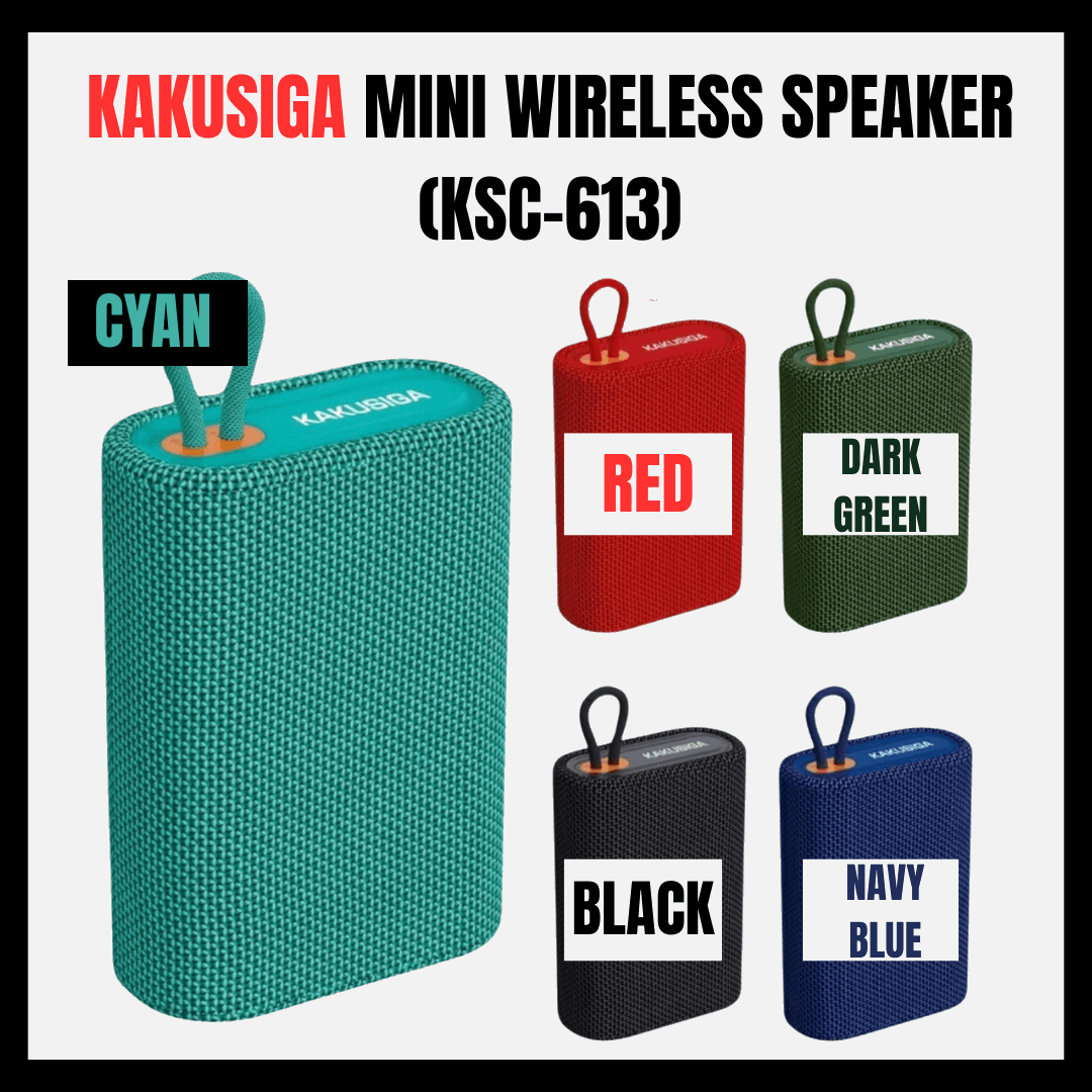 KAKUSIGA Mini Wireless Speaker (KSC-613)