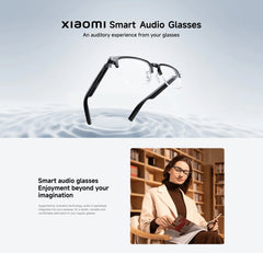 Xiaomi Smart Audio Glasses | Lightweight 40 grams | Up to 24hrs usage | Touch Contol (1 Yr)