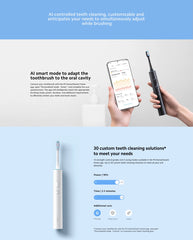 Xiaomi T501 Smart Electric Toothbrush | 30 Custom Cleaning Solutions | Up to 150 days Battery Life | Smart App Control