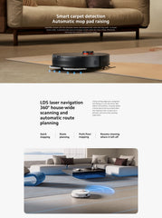 Xiaomi Robot Vacuum S20+ S20 Plus | Up to 170mins Cleaning | 6000Pa Powerful Suction | Dual Rotating Mop | App Control