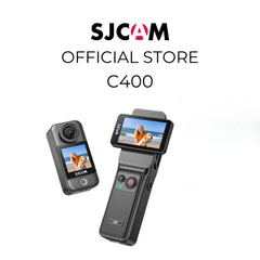 Official SJCAM C400 4k Action Cam | Oleophobic Coating | 2.5D '' Screen Glass