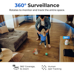 IMILAB C40 | 360° 4K Wifi 5G Home CCTV Camera Wifi Security Night Vision Motion Detection PC