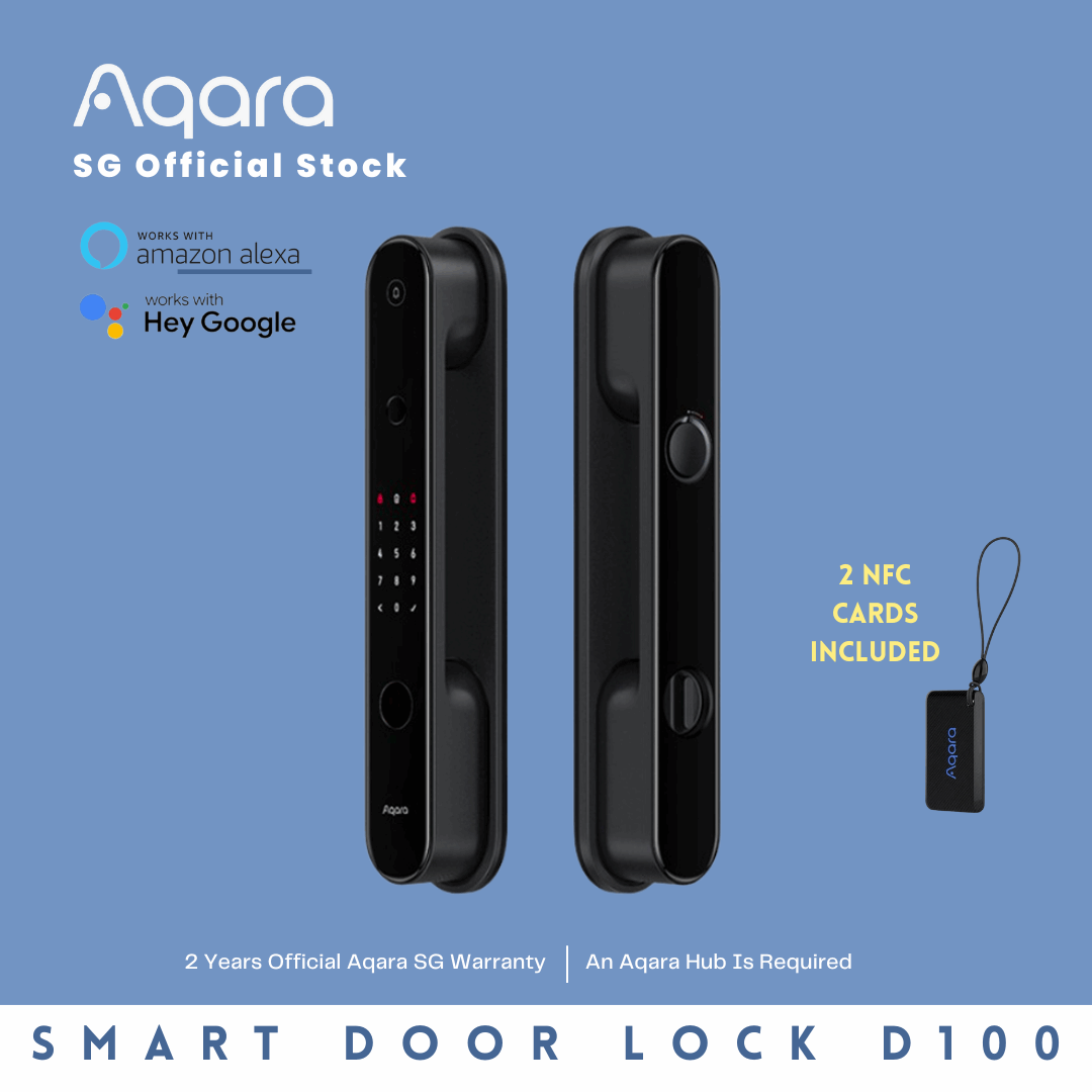 Aqara Automatic DoorLock D100 with Apple Homekey and Google Home