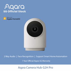 Aqara G2H Pro Security Camera + Zigbee Hub, 1080p HD HomeKit Secure Video, 2-Way Audio, Global Version