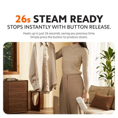Xiaomi Handheld Garment Steamer 30kPa Pressurised Steam Foldable Portable Lightweight