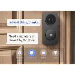 Aqara G410 Smart Video Doorbell + Hub Apple & Google Home Compatible