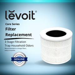 Levoit Core Series Mini/200S/300/300S/400S/600S Air Purifier Replacement Filter HEPA