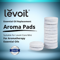 Levoit Air Purifier Core Mini / LV-H128 Aroma Pads 12pack Essential Oil Replacement Aromatherapy