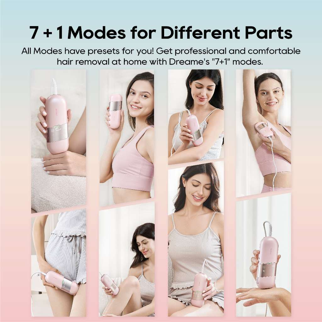 [ NEW LAUNCH] Dreame IPL Hair Removal | Painless Results Cooling Touch | Touch Screen 8 Modes | 2 Years Warranty