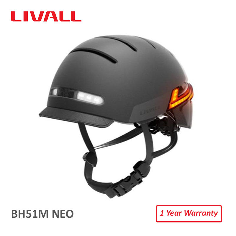 LIVALL BH51M NEO, Smart Urban Helmet, White Front Light