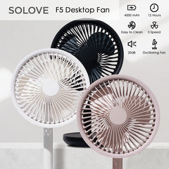 MI SoLove F5 / F5i Desktop Fan (Rechargeable)