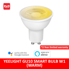 Yeelight GU10 Smart Bulb W1 (Warm) Dimmable Google Assistant Yeelight App