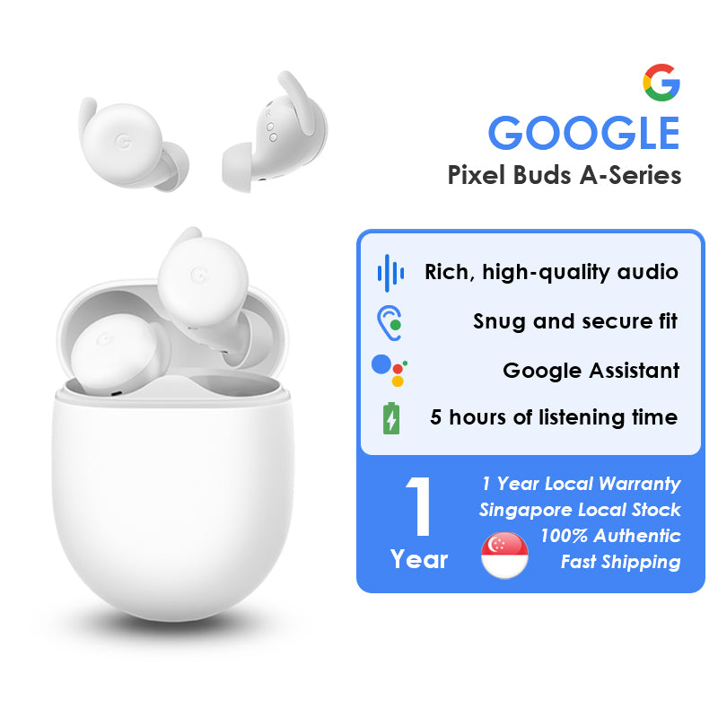 Google Pixel Buds A-Series True Wireless Earbuds (White)