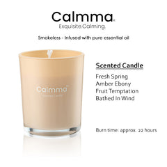 Calmma Scented Candles (138g) ~22H Burn Time Premium Quality