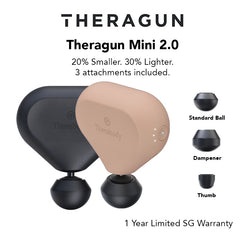 Theragun Mini 2.0 - Ultra-Portable, On-the-Go Treatment Massage Gun | Smallest, lightest, yet.