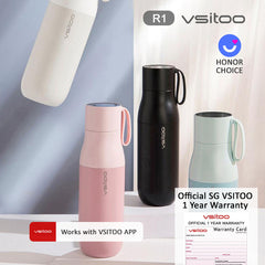 Official SG VSITOO R1 Smart Thermal Bottle Thermo Flask 304 Stainless Steel