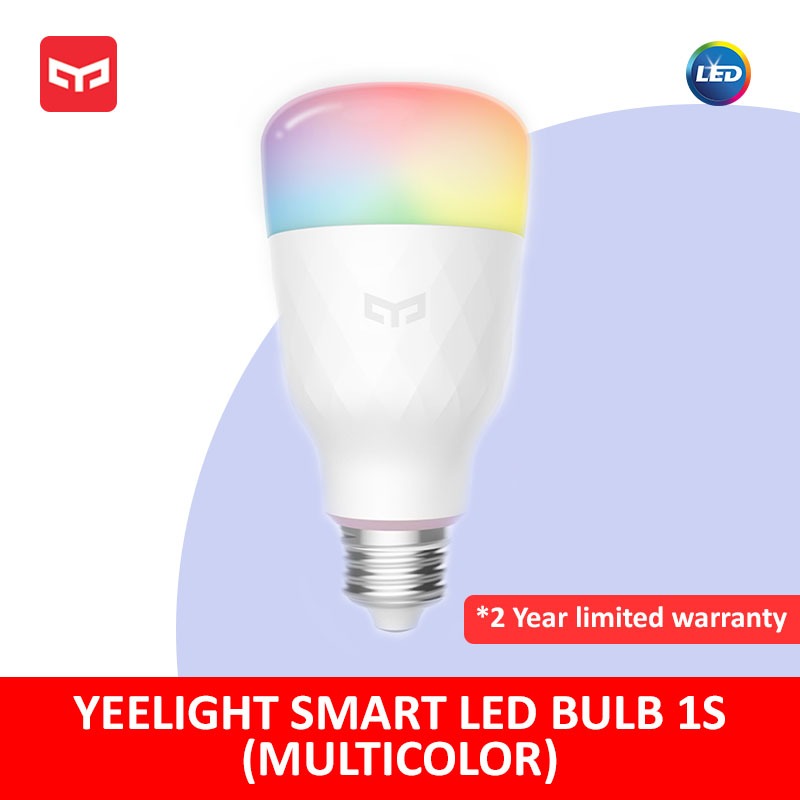 Yeelight E27 Color Light Bulb 1S LED Smart Dimmable