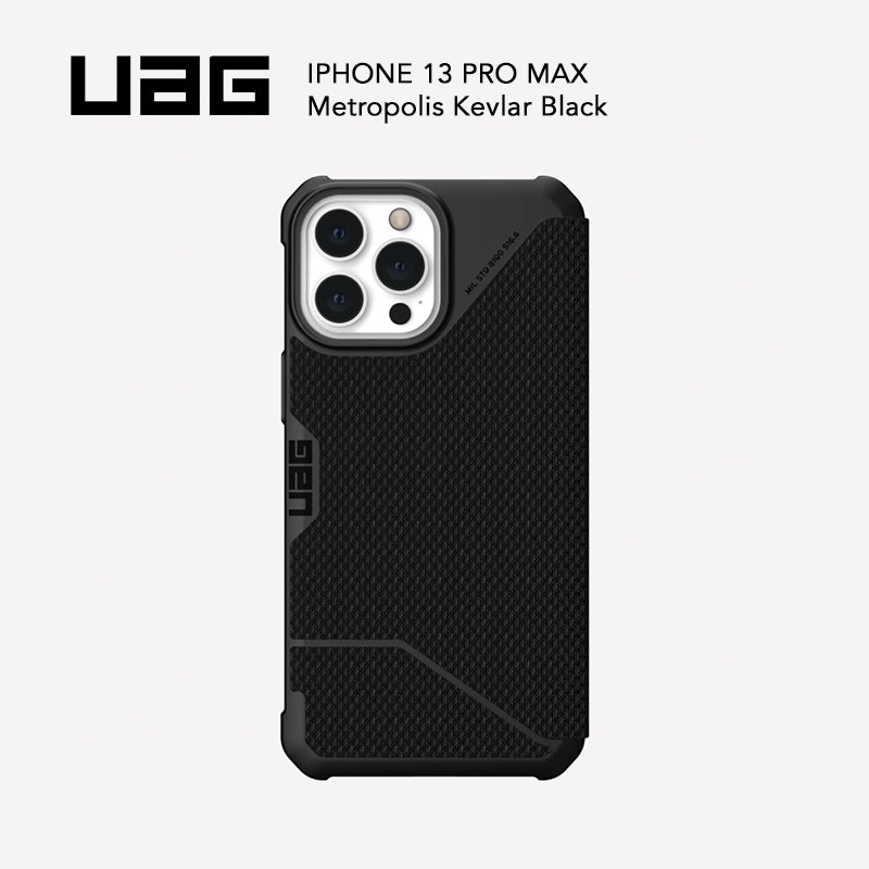 UAG Metropolis Kevlar Black for iPhone 13 Pro Max