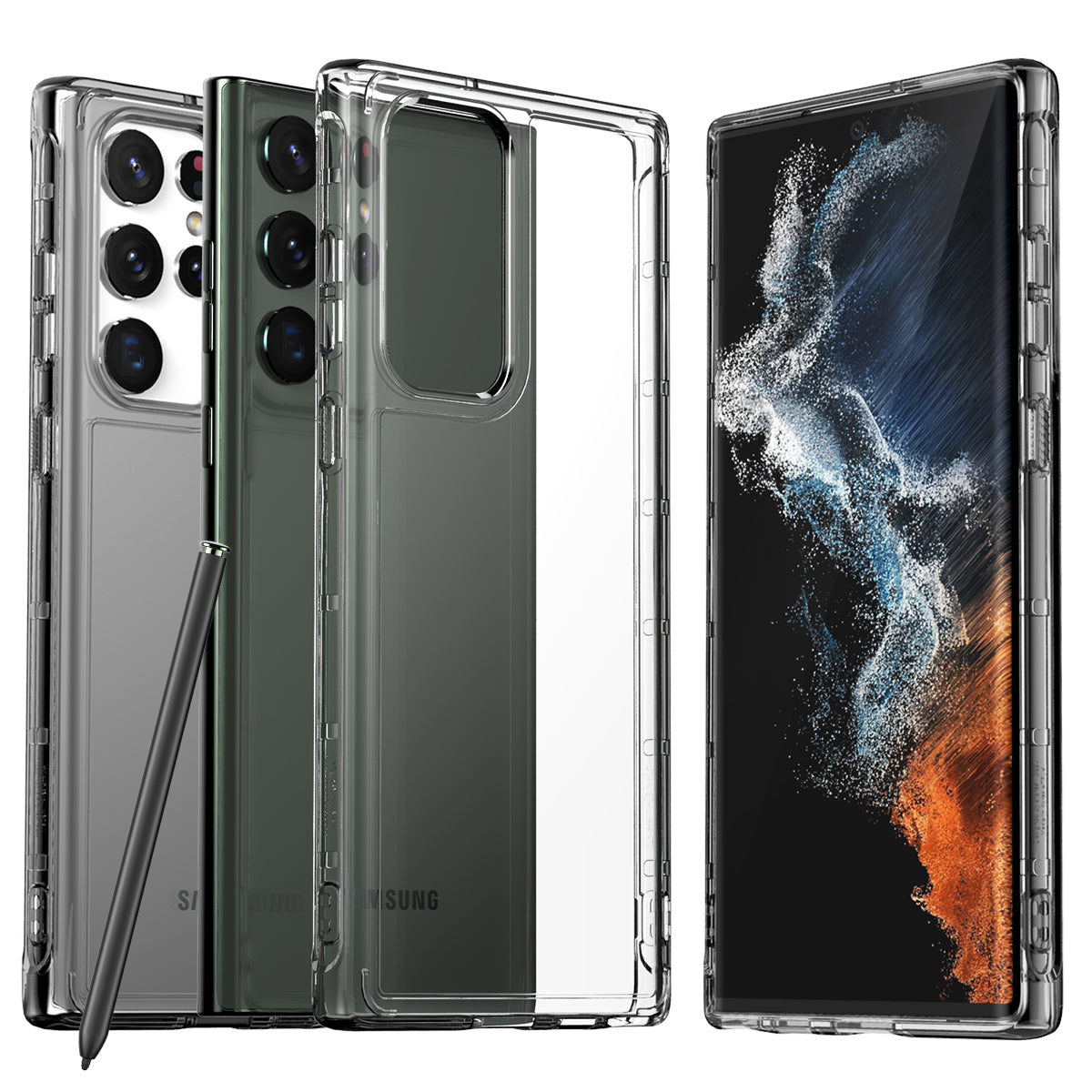 [Araree SG] Samsung Galaxy S22 Series FLEXIELD Flexible Transparent TPU Material Phone Case